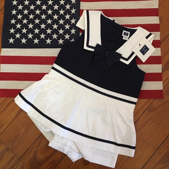 Janie and Jack Other - Janie & Jack One Piece Sailor Outfit NWT